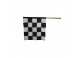 Флаг Старт-Финиш Ellada УТ2699 двухслойный, черно-белый (шашечки)