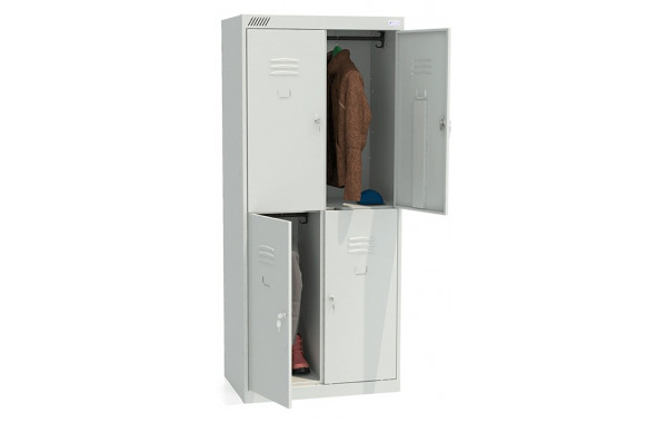 Шкаф для одежды Metall Zavod ШРК-24-800 собранный 185х80х50см 600_380