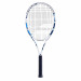 Ракетка для большого тенниса Babolat Evoke Team Gr2 121245 бело-синий 75_75