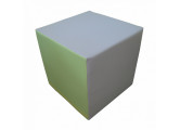 Куб деревянный Atlet обшит ковролином, размер 200х200х200мм IMP-A504