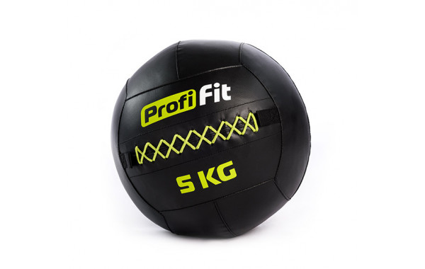 Медицинбол набивной (Wallball) Profi-Fit 5 кг 600_380