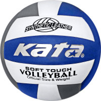Мяч волейбольный Kata C33290 р.5 бело-сине-серый