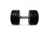 Гантель классик MB Barbell с вращающейся ручкой 47 кг MB-FdbEM-B47