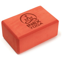 Блок для йоги 23x15x10см Inex Yoga Block EVA 4" YGBK-RD красный