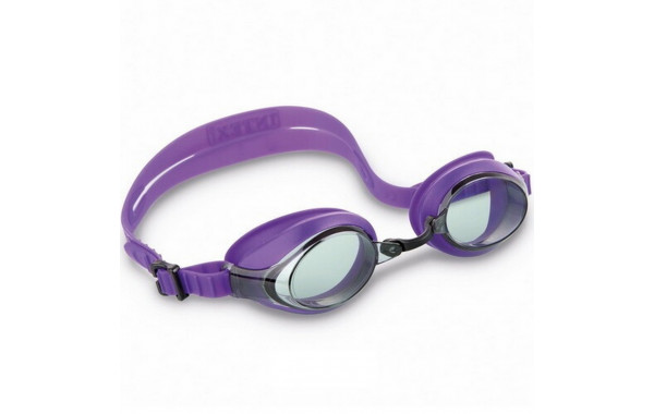 Очки для плавания от 8 лет Pro Racing 55691 фиолетовый 600_380