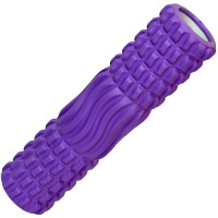 Ролик для йоги Sportex 45х11см, ЭВА\АБС E40743 фиолетовый