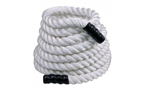 Тренировочный канат Perform Better Training Ropes 12m 4086-40-White 10 кг, диаметр 3,81 см, белый 600_380