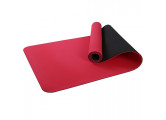 Коврик для фитнеса и йоги Larsen TPE двухцветный красн/черный 183х61х0,6см