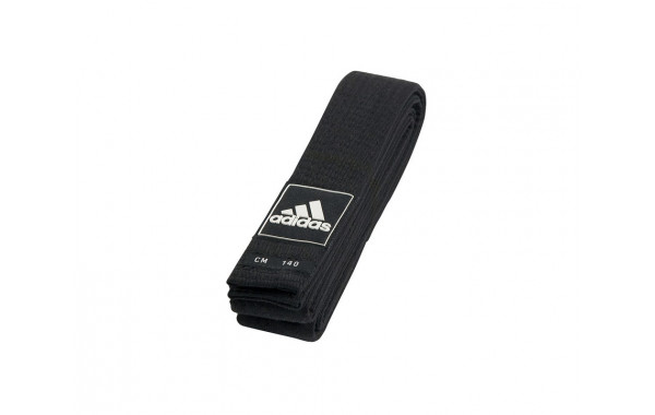 Пояс для тхэквондо Adidas Competition Black Belt 210см adiTBB02 черный 600_380