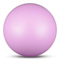 Мяч для художественной гимнастики d19см Indigo ПВХ IN329-LIL сиреневый металлик