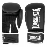 Перчатки тренировочные 12oz Lonsdale Ashdon 160011 12 BK черный