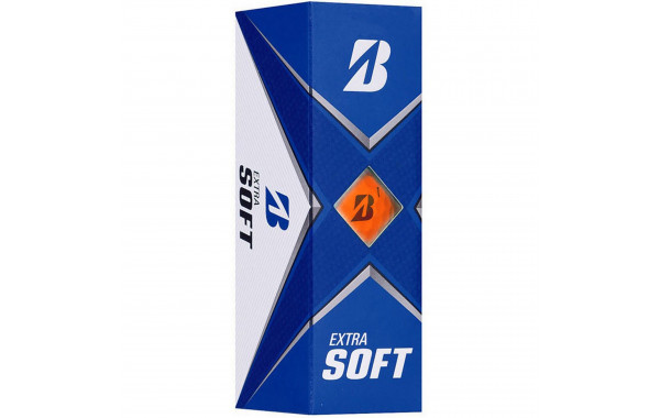 Мяч для гольфа Bridgestone Extra Soft BGBX1OXJE оранжеый (3шт) 600_380