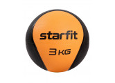 Медбол высокой плотности 3 кг Star Fit GB-702 оранжевый
