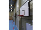 Щит баскетбольный Schelde Sports деревянный, прямоугольный 120х90 см 3211015