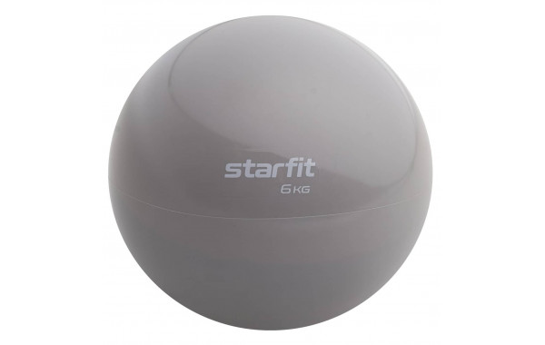 Медбол Core 6 кг Star Fit GB-703 тепло-серый пастель 600_380