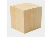 Куб деревянный Atlet покрыт лаком, размер 400х400х400мм IMP-A503