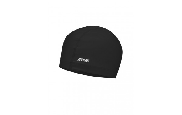 Шапочка для плавания Atemi PU cap black FPUC1BK черный 600_380