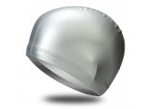 Шапочка для плавания Sportex одноцветная B31516-9 (Серебро)
