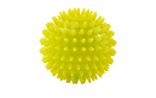 Мяч массажный BaseFit GB-602 8 см, лаймовый 600_380