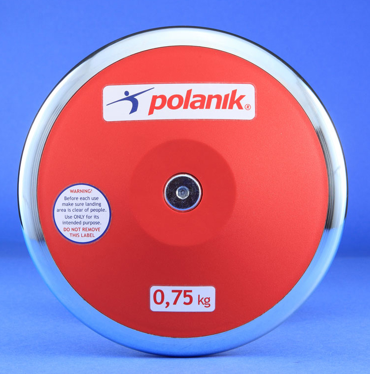 Диск тренировочный, пластиковый 1 кг Polanik TPD11-1 747_754