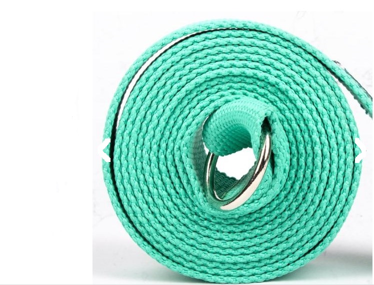 Ремень для йоги 180 см Yoga Belt and Sling 2 in 1 Myga RY987 бирюзовый 748_570