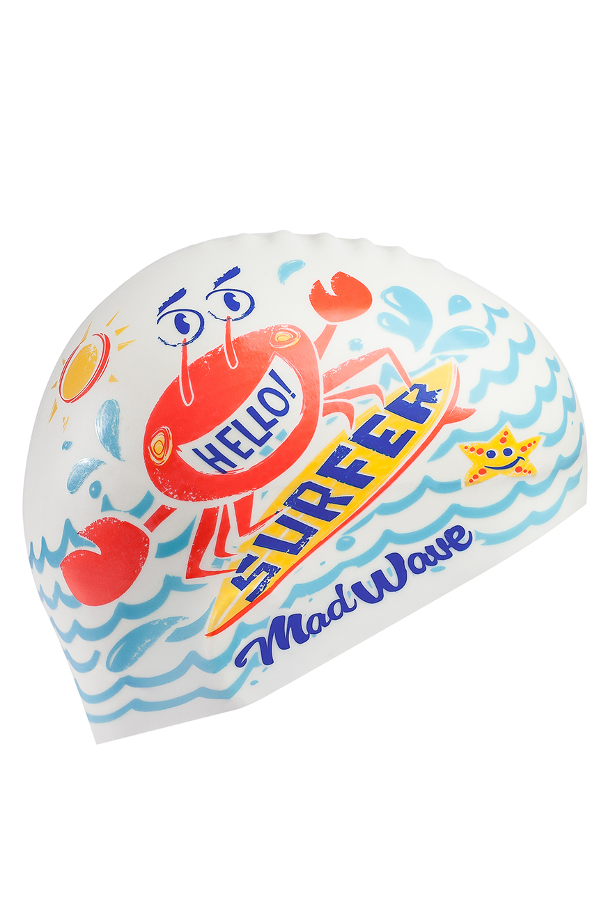Юниорская силиконовая шапочка Mad Wave Surfer M0579 12 0 02W 870_1305