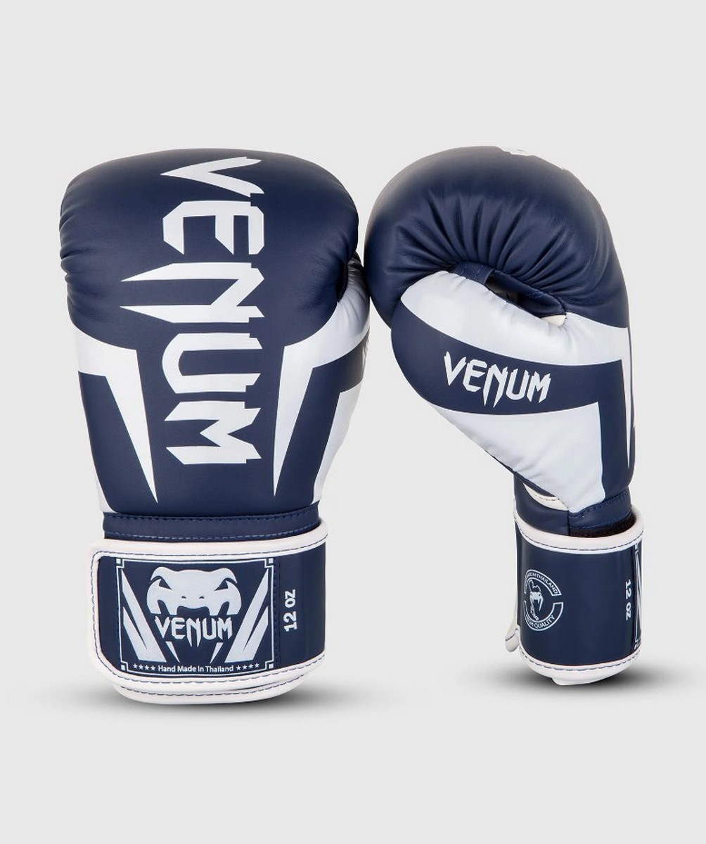 Перчатки Venum Elite 1392-410-12oz синий\белый 1004_1200