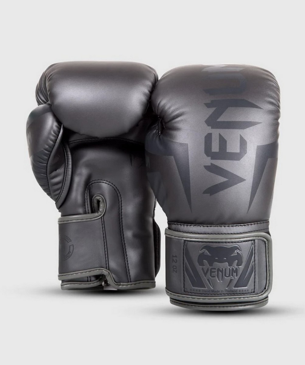 Перчатки Venum Elite 0984-432-12oz серый\серый 1003_1200