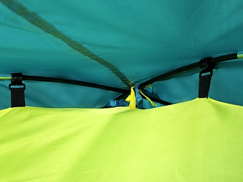 Палатка 3-х местная Greenwood Target 3 синий/оранжевый 500_375