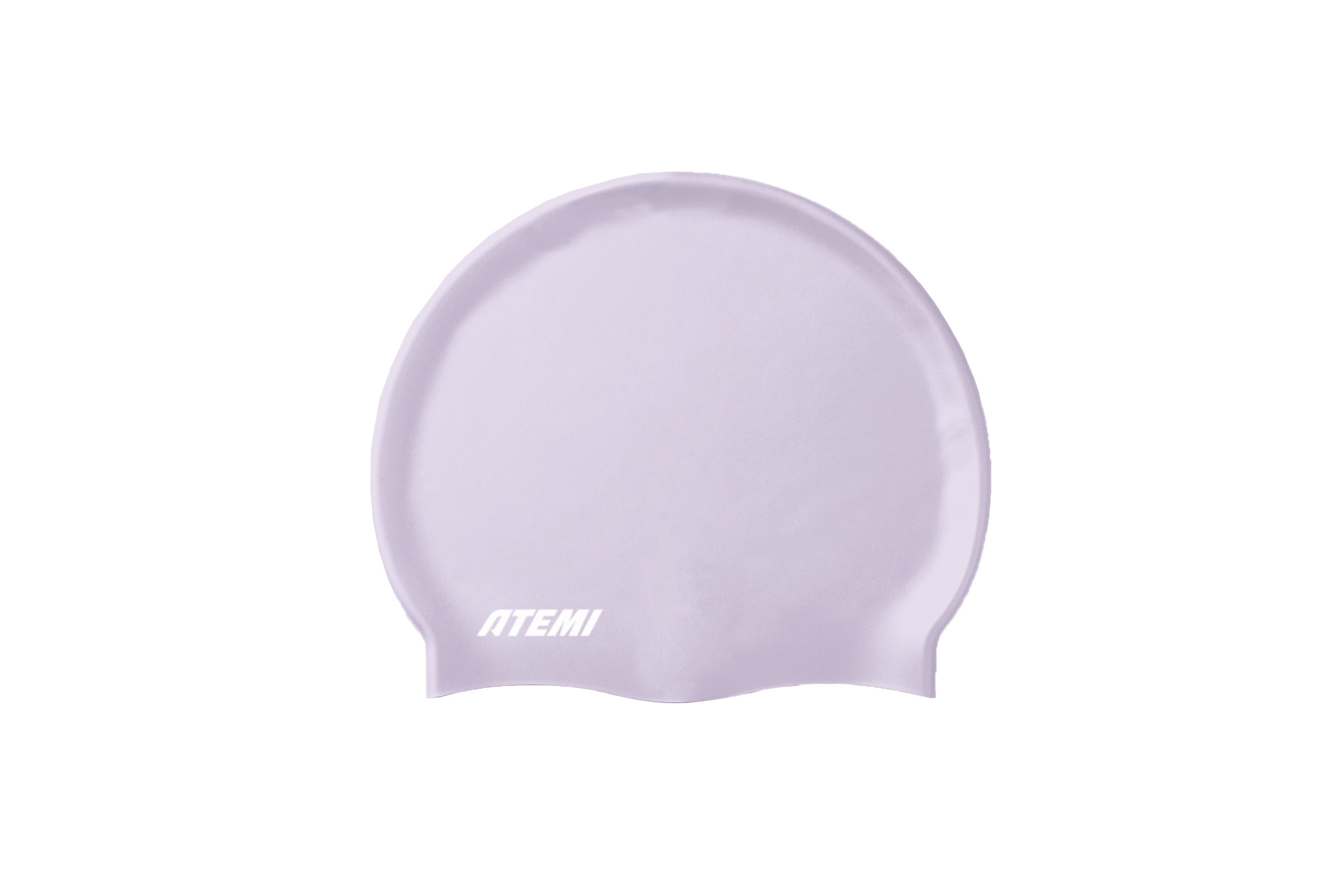 Шапочка для плавания Atemi silicone cap Violet flower TSC1LP сиреневый 2000_1334