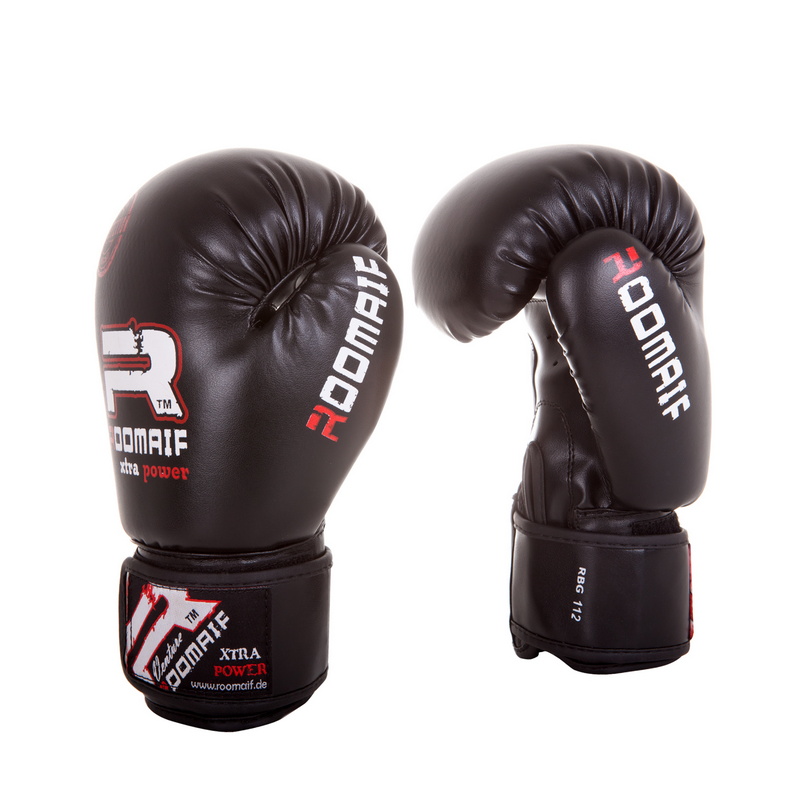 Боксерские перчатки Roomaif RBG-112 Dx Black 8 oz 800_800