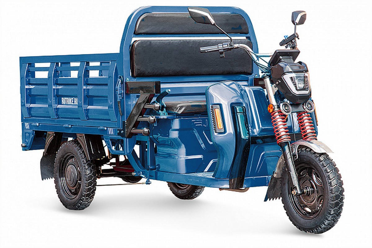 Грузовой электротрицикл RuTrike Антей Pro 1500 60V1200W 024455-2791 темно-синий матовый 1200_800