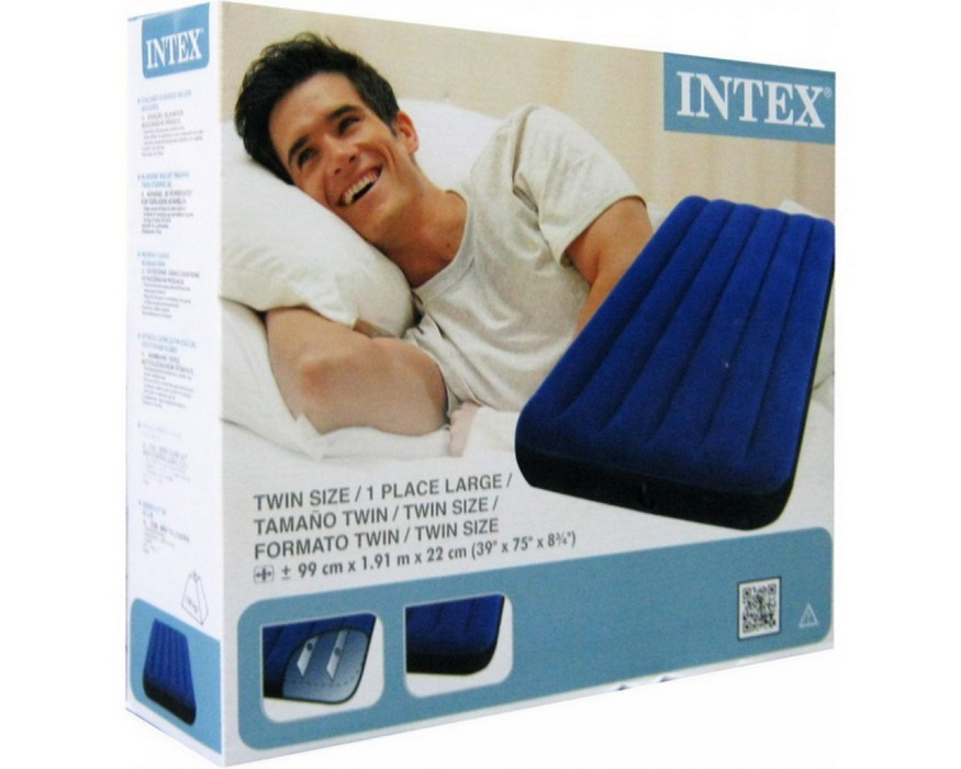 Надувной матрас Intex Classic Downy Bed, 152х203х22см 68759 875_700