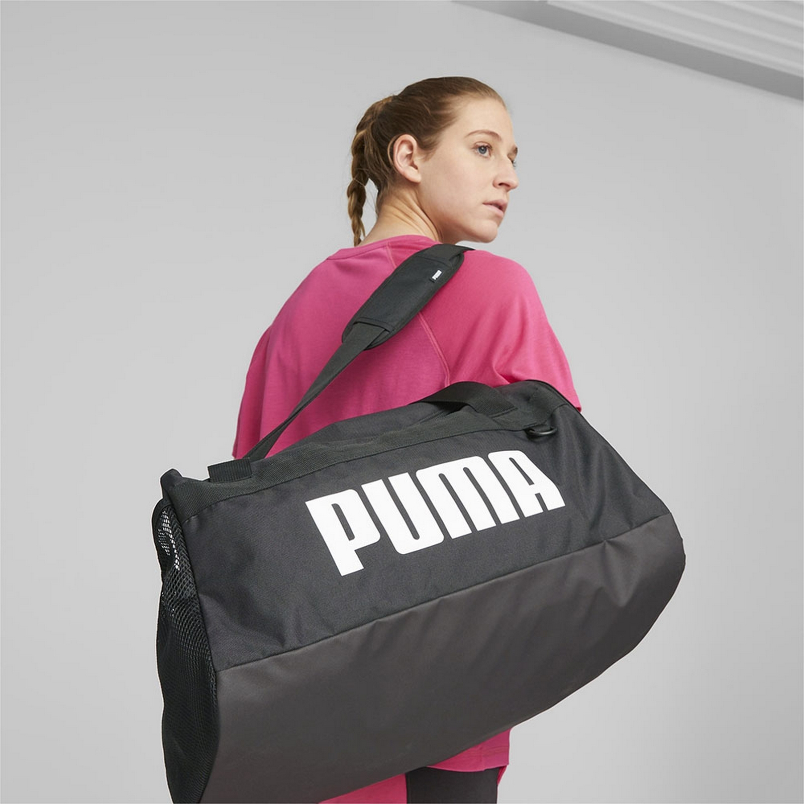 Сумка спортивная Challenger Duffel Bag S, полиэстер Puma 07953001 черный 1600_1600