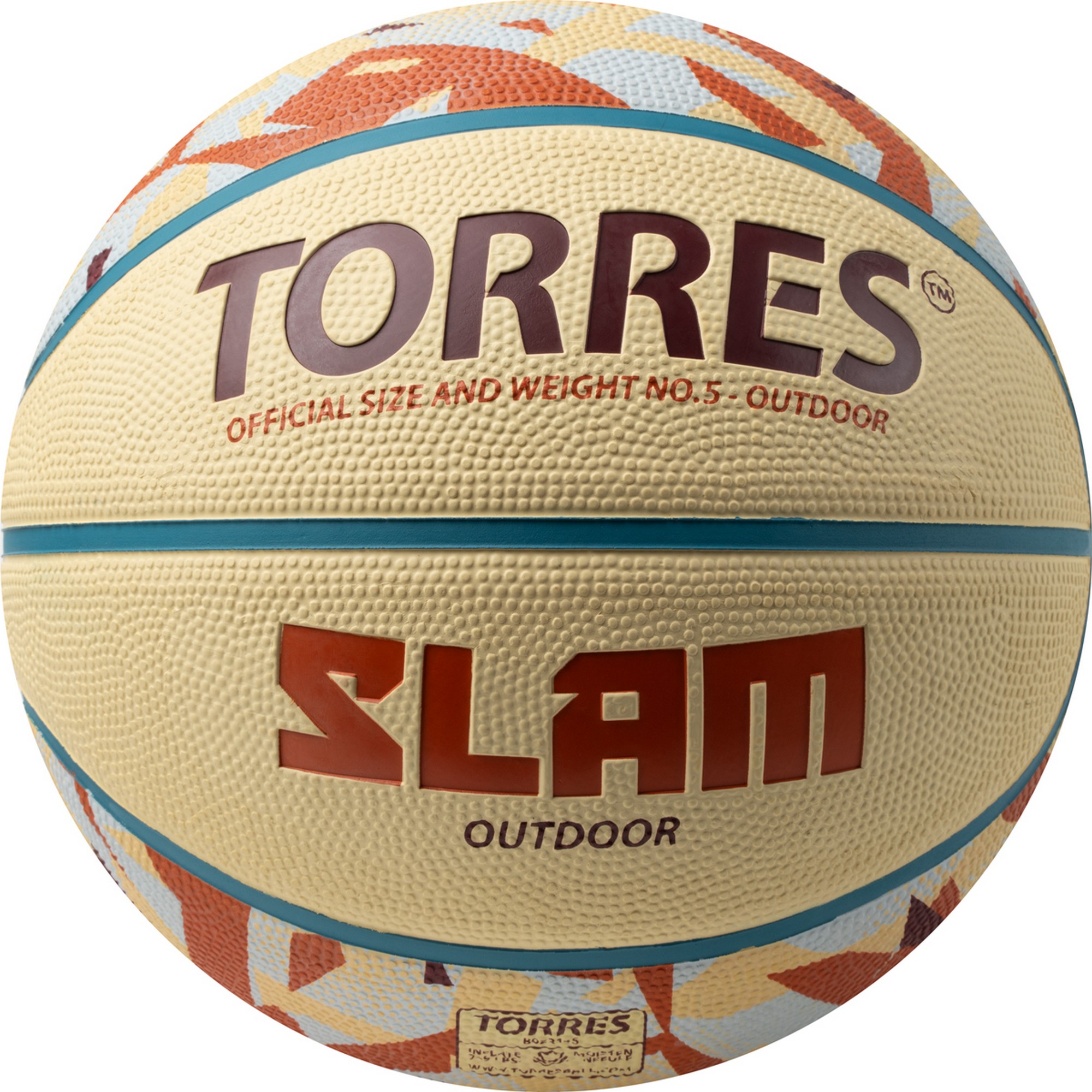 Мяч баскетбольный Torres Slam B023145 р.5 2000_2000