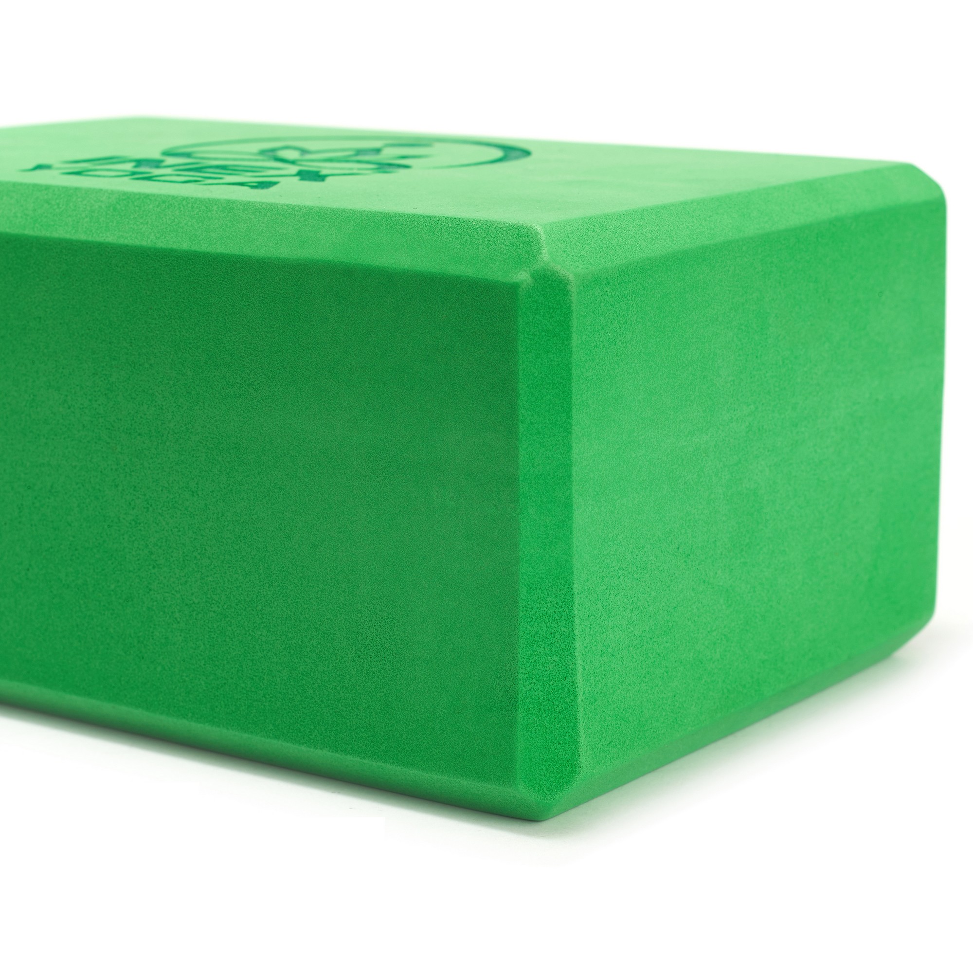 Блок для йоги 23x15x10см Inex Yoga Block EVA 4" YGBK-GG зеленый 2000_2000