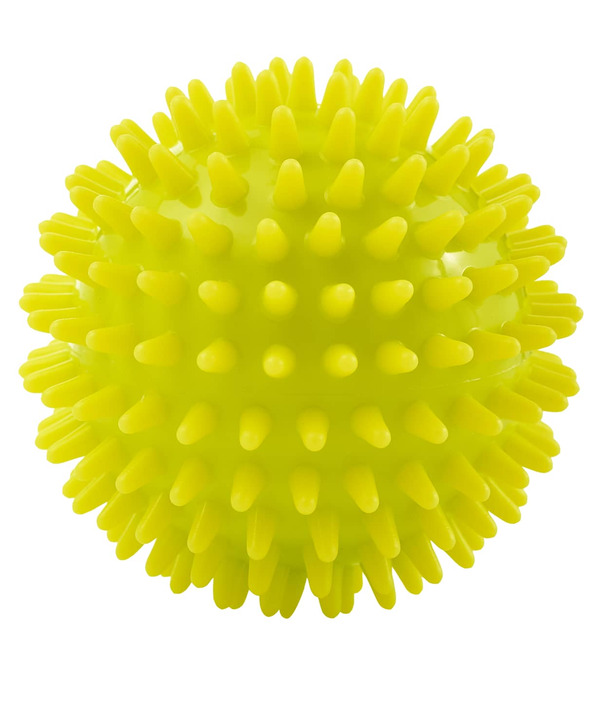 Мяч массажный BaseFit GB-602 8 см, лаймовый 1230_1476