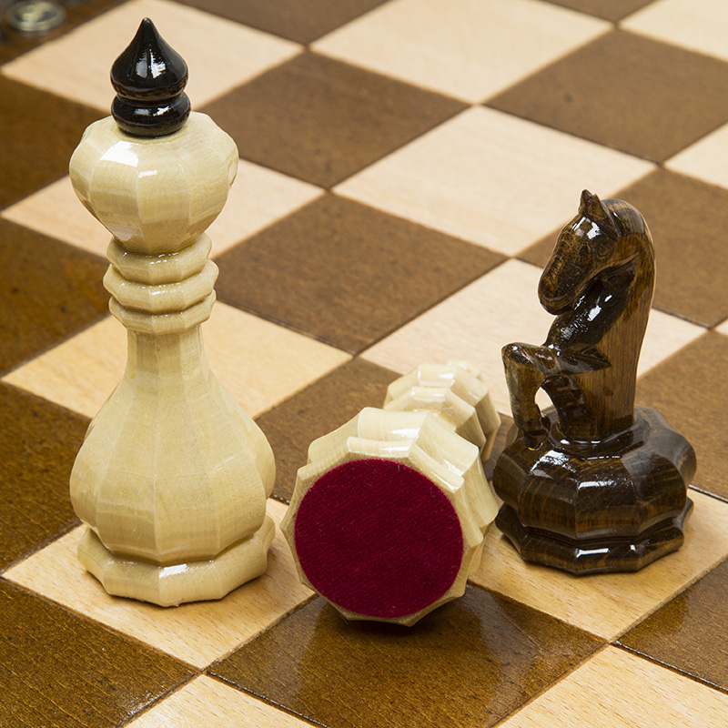Шахматы + нарды Haleyan резные, Армянский Орнамент 60 kh137-6 800_800