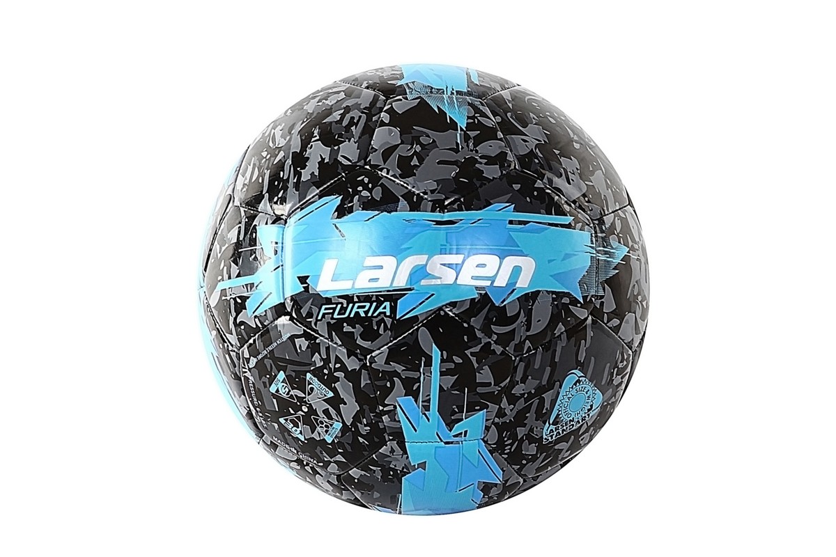 Мяч футбольный Larsen Furia Blue р.5 1200_800