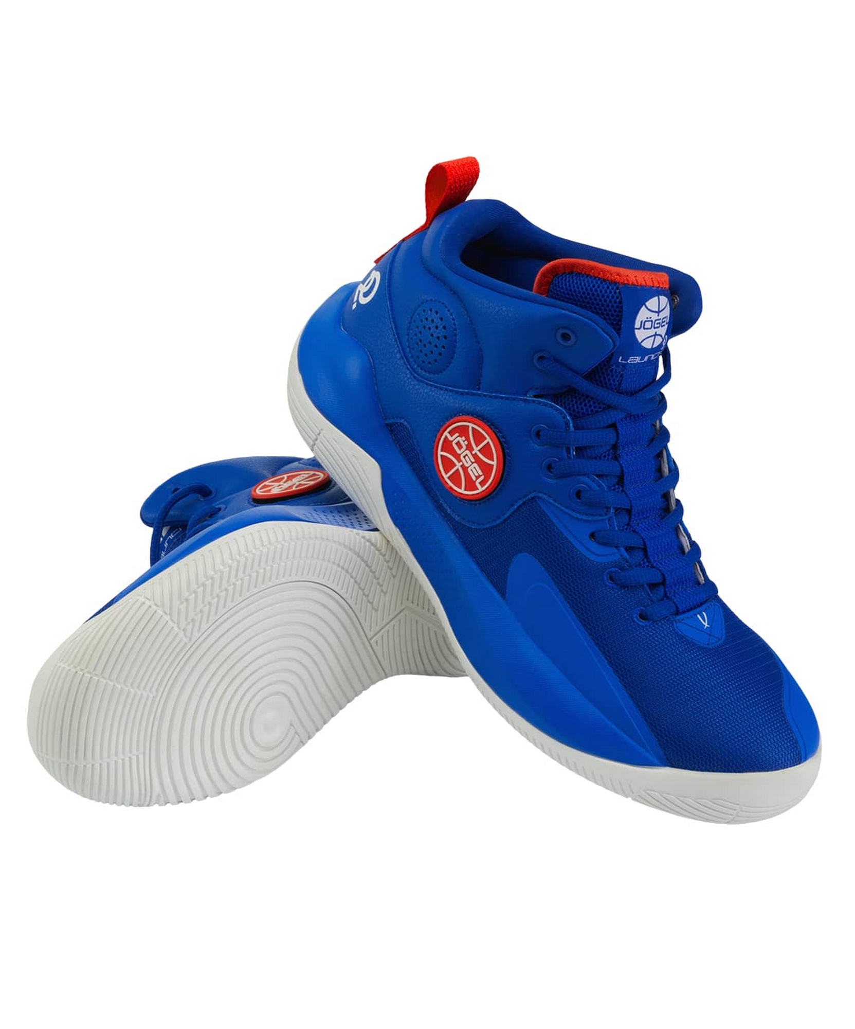 Кроссовки баскетбольные Jogel Launch MID blue\red\white 1663_2000