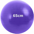 Мяч гимнастический Anti-Burstl d65 см Sportex GMA-65-D фиолетовый 120_120