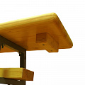 Бобышка для скамейки гимнастической (зацеп за стенку шведскую) Dinamika ZSO-004252 120_120