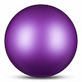 Мяч для художественной гимнастики d15см Indigo ПВХ IN315-VI фиолетовый металлик 120_120