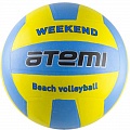Мяч волейбольный Atemi Weekend желто-голубой р.5 120_120