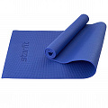 Коврик для йоги и фитнеса 183x61x0,8см Star Fit PVC FM-101 темно-синий 120_120