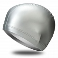 Шапочка для плавания Sportex одноцветная B31516-9 (Серебро) 120_120