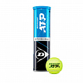 Мяч теннисный Dunlop ATP Official 4B, 601314, уп.4ш, одобр. ITF, нат.резина,фетр. 120_120